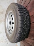 175/70 R13 rezervni kolo+hever a klic na kola - 3