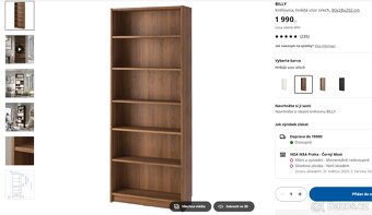 Ikea knihovna BILLY - 3