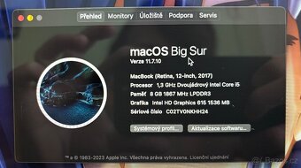 Prodám Macbook 12"(2017) - 3