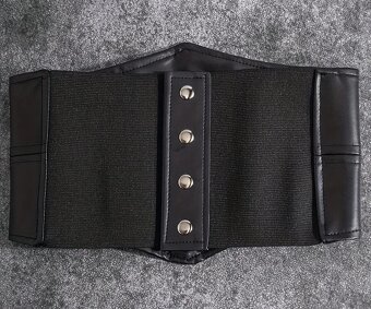 černý elastický pás - 3