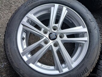 Sada Orig ALU kol Seat 205/55R16 zimní - 3
