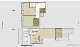 Prodej bytu 3+kk, 120m2, Praha 5 - Smíchov, ul. Drtinova. - 3