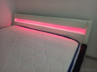 Postel 140x200 Led osvětlení - 3