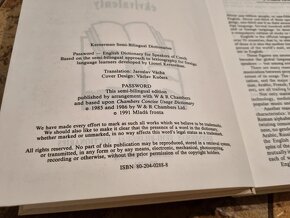 Anglický výkladový slovník s českým ekvivalenty - 3