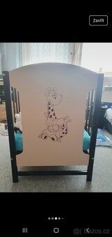 Dětská postýlka se šuplíkem LittleUp Miki 120x60 cm - 3
