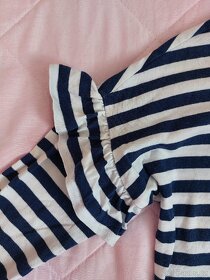 Dívčí pruhované triko 110/116 Tchibo - 3