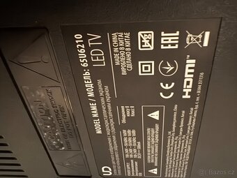 4K, 165cm televize (2023) ve skvělém stavu - 3