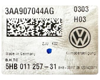 Klimatronik 3AA907044AG VW Passat B7 kombi r.v. 2013 - 3