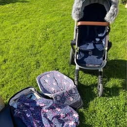 Joolz Day 2 Parrot Blue - dvojkombinace - 3