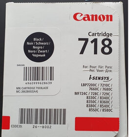 Originální toner Canon Cartridge 718 černý - 3