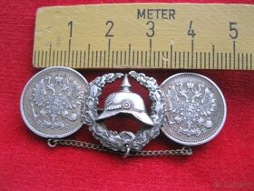 Krásný stříbrný šperk z 1 světové války - 3