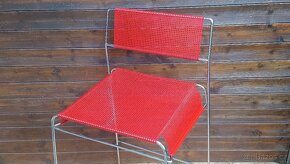 Retro celokovové barové židle  - 80" Vintage Arrben - 3
