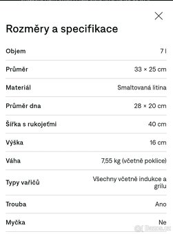 Litinový kastrol Fabini - 3