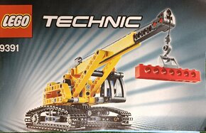 Lego Technic jeřáb/buldozer, kód 9391 - 3