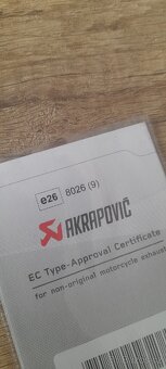 Prodám výfuk Akrapovič Honda cb650f,r - 3
