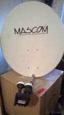 Satelitní parabola Mascom + přijímač 1100Cr - 3