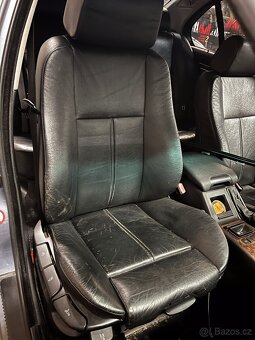 E39 sportsitze sedan cerna kuze vcetě tapeců - 3