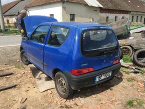 FIAT Seicento 0,9 l velmi zachovalé díly - 3
