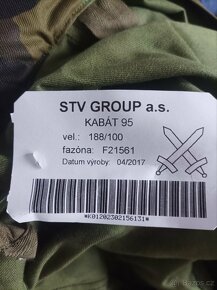 Nový nenošený kabát vz.95, velikost 188/100 - 3