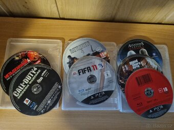 Sony PlayStation 3 Slim 320GB, 2x Ovladač, 34x Hra - 3
