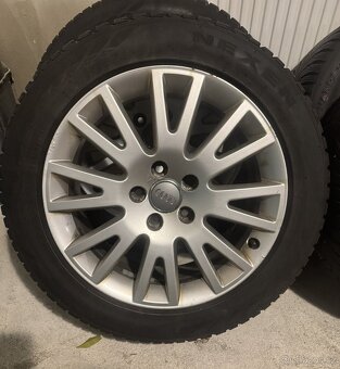 Audi kola r17 + zimní pneu Nexen 225/50 - 3