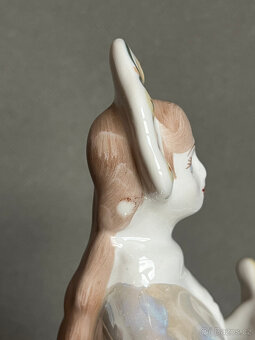 Porcelánová soška Sněhurka 25 cm, Polonne USSR - 3