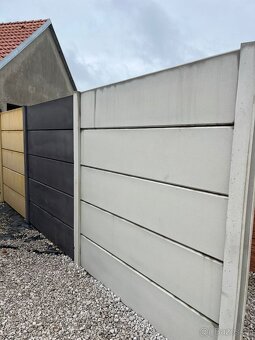 Betonová deska, betonový sloupek - 3
