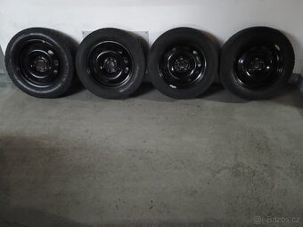 Originální disky Škoda+pneu 205/60 r15 91H - 3