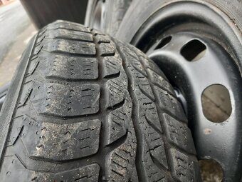 Disky 5x100 (Škoda, VW) + zimní pneu 175/80 R14 - 3