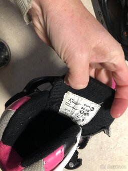 Zimní brusle nastavitelné 33 - 36 dívčí - 3