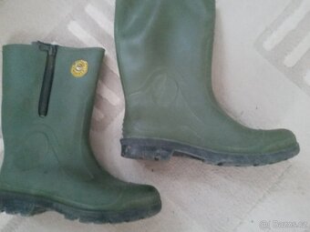 Pánské pracovní gumové boty vel. 10/45 - 3
