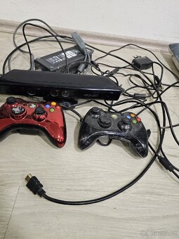 Xbox 360 na opravu + kinect+ hry - 3