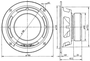 Reproduktor TVM ARX-150-23/4 - 3