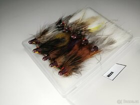 Hauserovo peří, kohout, vláčecí streamer XIII - XVII - 3