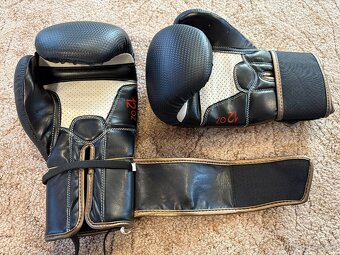 OUTSHOCK Boxerské rukavice 500 12oz Carbon - 3