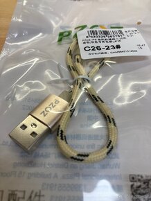 Kvalitní kabely iPhone USB - textilní povrch - 3