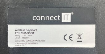 Bezdrátová klávesnice Connect IT CKB-3000 - 3