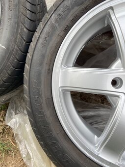 16" kola TEC / šíře 6,5Jx16" H2 obuty na letní DUNLOP 205x - 3