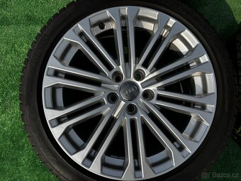 Originál alu kola Audi A5 A4 B9 5x112 R18 zimní - 3