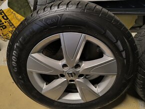 Alu kola Volvo XC40 5x108 r17 Originál,pneu zimní 235/60 - 3