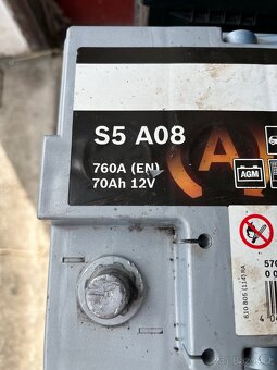 Autobaterie 70ah start-stop - 3