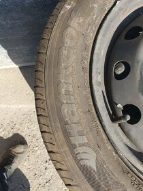 Sada letnich pneumatik+disky Fiat.4x98r15 vc pneu 186/65/15 - 3