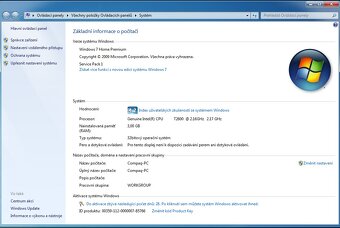 RZV: pekny 17" notebook pro Win XP - HP Compaq NX9420 - 3