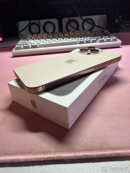 iPhone 16 PRO MAX, 512gb, 100% Baterie, Pouštní Titan - 3