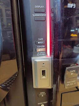 PANASONIC věž SA-AK770, CD-Mgf-USB-Rádio, subwoofer - 3