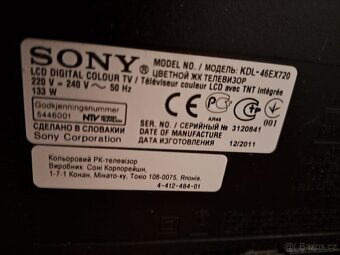 Sony Bravia KDL-46EX720 - 3