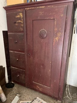 Kuchynska komoda starozitna - 3