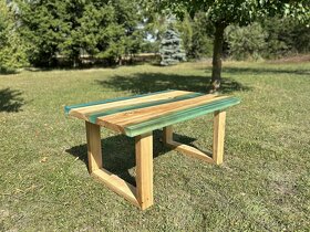 Epoxidový konferenční stolek (dub) - 3