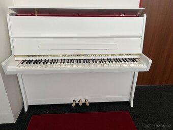 Bílý Petrof mod.115.Záruka a doprava PRODÁNO - 3