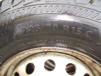 Zimní kola na MB Sprinter 225/70/15 C, 4ks - 3